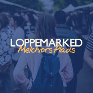 Loppemarked på Melchiors Plads